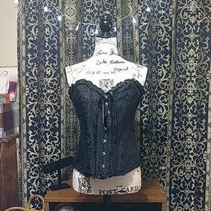 Sexy Black Corset NWOT 🔥🔥🔥